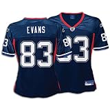 Lee Evans Navy Reebok Replica Buffalo Bills Women's Jersey - Medium