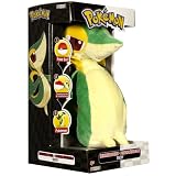 Pokemon Black And White Plush By Jakks - Reversible Pokeball Series 1 - Snivy/Tsutarja
