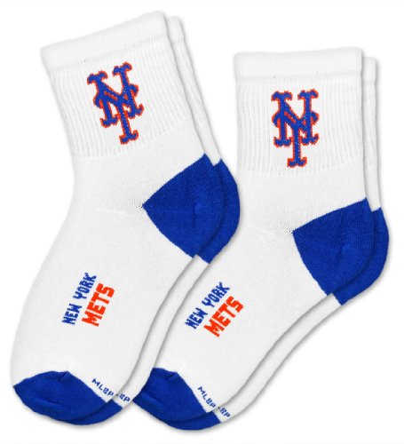MLB New York Mets Kid's Youth Socks (2 Pack)