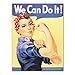 Rosie the Rivetor Tin Sign , 13x16