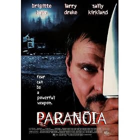 Paranoia Movie Brigitte Bako Larry Drake Sally Kirkland Original Poster Print - 27x40