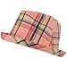 San Diego Summer Fedora Plaid Hat Kids 2-4 years Pink