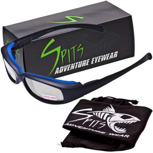 New Attitude Sunglasses "ELITE" Colorful BLUE Rubber Accented Seal - Keeps more light out ! - CLEAR Lenses
New Attitude Sunglasses "ELITE" Colorful BLUE Rubber Accented Seal - Keeps more light out ! - CLEAR Lenses