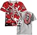 Search : Deadpool Dead Red AOP Silver T-Shirt