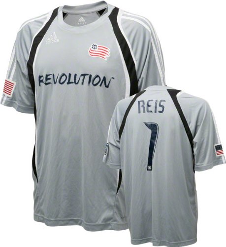Matt Reis Game Used Jersey: New England Revolution #1 Long Sleeve Blue Goalie Jersey Matt Reis Game Used Jersey: New England Revolution #1 Long Sleeve Blue Goalie Jersey