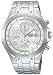 Pulsar Men's Alarm Chronograph Silver-Tone Stainless Steel Watch #PF3665