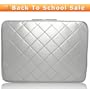 Soho Collection Platinum Laptop Sleeve / Case with Keyboard Shield for MacBook & MacBook Pro 13 | Free Shipping!