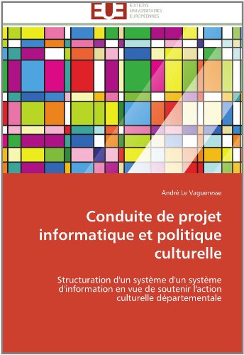 Conduite de projet informatique et politique culturelle: Structuration d'un système d'information en vue de soutenir l'action culturelle départementale