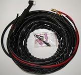 WP-18-25R 25' 350 Amp Water-Cooled TIG Complete Welding Torch with Accessories