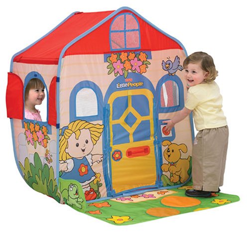 Childrens Toyshop  Toys : Fisher-Price Cottage Role Play Tent