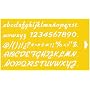 30cm x 17,5cm Flexibel Kunststoff Universal Schabl&hellip von Plantec