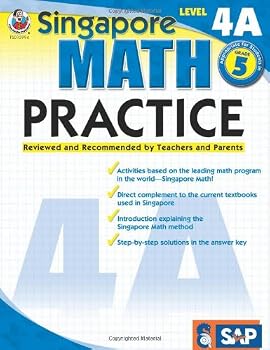 Math Practice, Grade 5: Reviewed and Recommended by Teachers and Parents (Singapore Math)