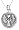 Sterling Silver "Guardian Angel Protect Me Wherever I Go and Keep Me From Harm" Reversible Pendant Necklace with Angel, 18"