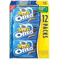Oreo Mini Sandwich Cookies, 1-Ounce Packages (Pack of 12)
