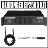 Buy Behringer EP2500 2 Channel Rackmount Power Amplifier Plus Accessory Outfit - Behringer... by Behringer