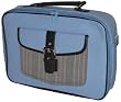 Melissa Beth Designs 4430-HPBL Half Pocket Full of Puter Laptop Case (Blue)