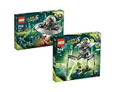 Lego Alien Conquest 7052 Ufo Entführung und 7051 Alien Roboter