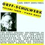 Orff-Schulwerk, Vol. 3: Piano Music