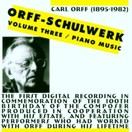 Orff-Schulwerk, Vol. 3: Piano Music