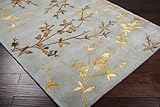 IMAGE OF Surya Tamira 2-Feet by 3-Feet Hand Tufted Rug, Blue
