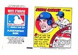1979 Topps Test Issue Uncut Comic Wrapper Steve Garvey