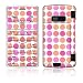 Big Dots Peach Design Protective Skin Decal Cover for LG enV2 VX9100 Cell Phone