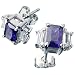 18K Gold Plated S.Silver Jlo LilacCZ Earrings