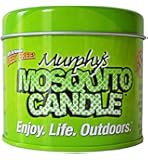 Murphy's Mosquito Candle - All Natural Insect Repellent Candle - RSPO Palm wax infused with Citronella, Lemongrass & Rosemary. Made in Raleigh, NC!