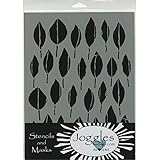 Joggles JOG-33702 Stencil, 9 by 12-Inch, Leaf Specimens