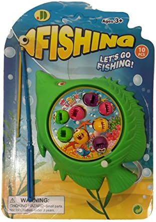 Let's go Fishing 10 Pieces fishing toy game