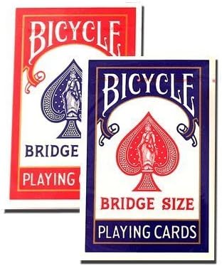 BICYCLE (Bicycle) 86 riders back Trump red / blue bridge size 2 deck shrink pack