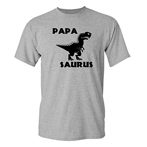 Mashed Clothing Papa Saurus T-Rex Dinosaur Adult T-Shirt