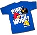 Angry Birds Bird Is The Word Juvy Boys Blue T-shirt