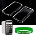 Clear Snap On Hard Case and Screen Protector for HTC Google Nexus One Phone T-Mobile (Phone NOT Included)