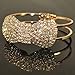 Zehui Fashion Cute Jewelry Crystal Rhinestone Bow Bowknot Bracelet Bangle Wristband