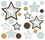 Beansprout Mod Star Stick Ups, Blue