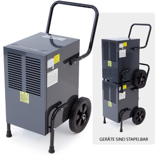 STAHLMANN Luftentfeuchter Bautrockner 50L (LE50) - PROFI-Maschine