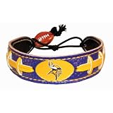 Minnesota Vikings Team Color NFL Football Bracelet