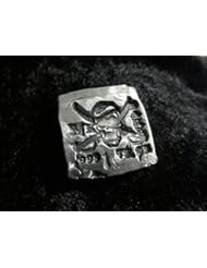 Toy: .999 Silver 1.0 Troy Oz. Pirate Skull Square #2 - MK Management Group