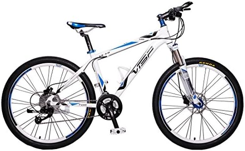 VP A03 White Blue MTB VS3.0 Aluminum Alloy Frame 17 inch 27 Gears Mountain Bike Bicycle Cycling Bicicleta Hydraulic Disc Brakes