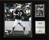 NFL Ken Stabler Oakland Raiders Player Plaque