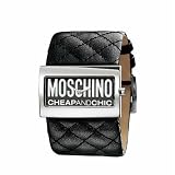 Moschino MW0013 Ladies 'Time For Fashon' Black Strap Watch