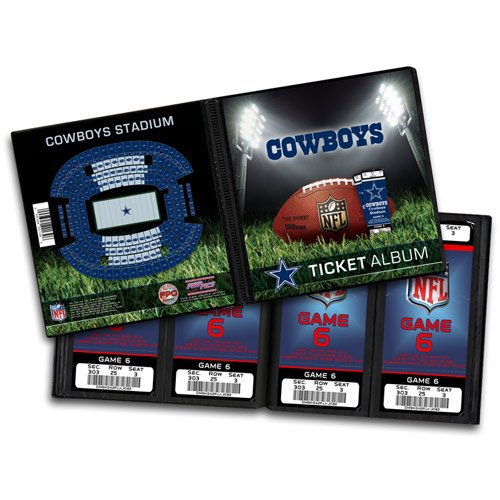 NFL Dallas Cowboys Ticket Album