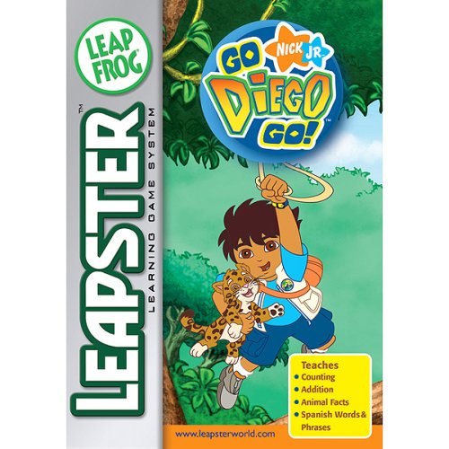 Leapfrog Leapster Go, Diego, Go! Software