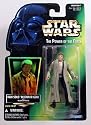 Star Wars - POTF - Holo Card - Han Solo ( Endor Gear ) - with Blaster Pistol