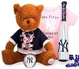 Future New York Yankees Baseball Fan Baby Shower Gift Set for Girls