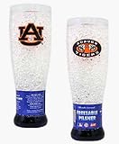 Auburn Tigers Plastic Crystal Pilsners - Set of 2