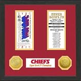 Kansas City Chiefs Framed Super Bowl Ticket and Coins at Amazon.com