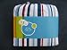 Striped 100% Cotton Jersey Sheet Set - Twin Size