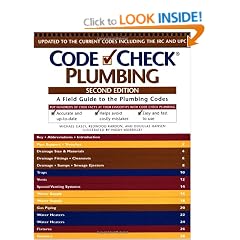 Plumbing: A Field Guide to the Plumbing Codes (Code Check Plumbing & Mechanical: An Illustrated Guide)